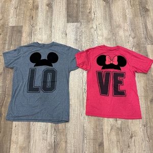 Couples Disney Love shirts